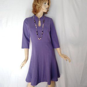 Nwt $180 WHITE HOUSE BLACK MARKET Purple Dress 8